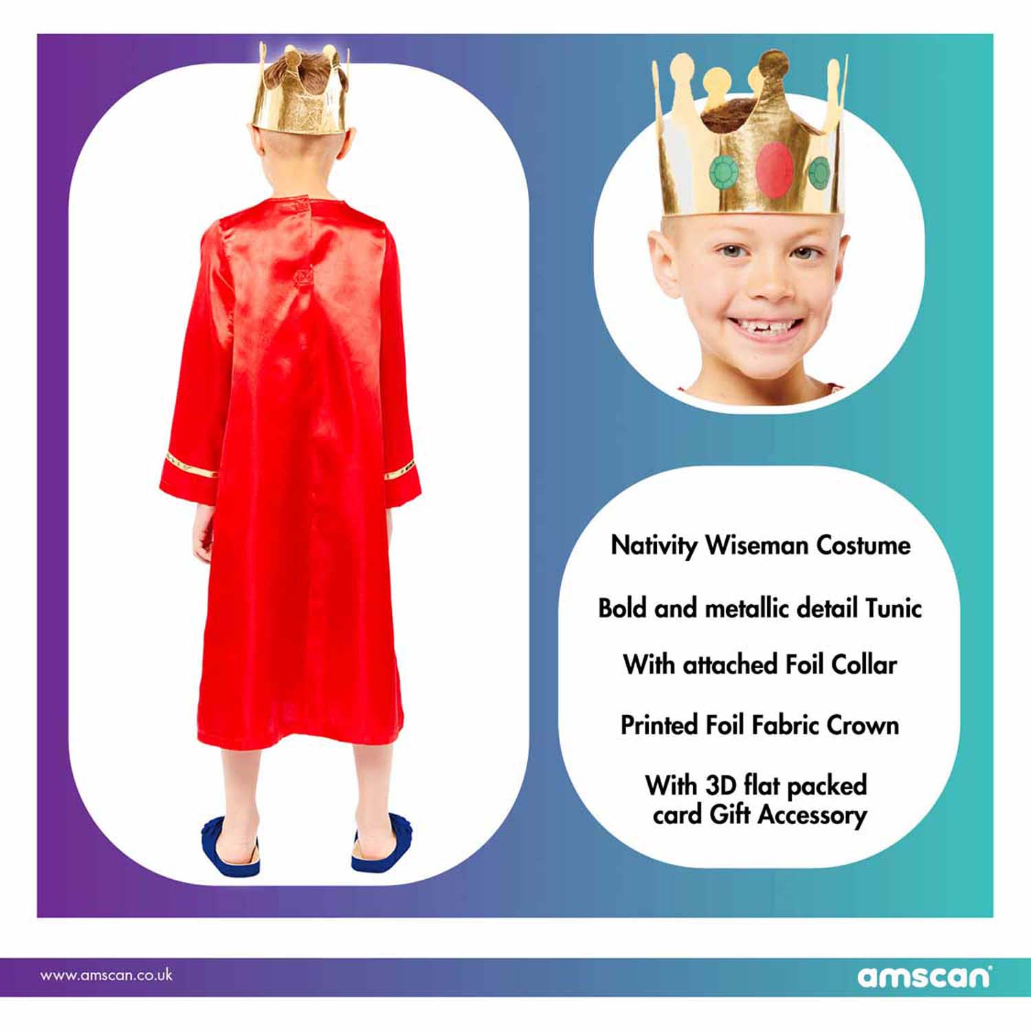 Kids wiseman costume 2025